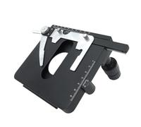 Metal X Y Microscope Stage for 2-Direction Slide Positioning, L | Mechanical Slide Holder, Separate Directional Controls, Front-to-Back and Side-to-Side Viewing Area Positioning