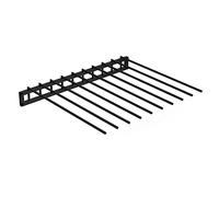 Metal Yoga Mat Holder Wall Mount Storage Rack for 10 Mats with Hanging Yoga Strap Exercise Mats nizer for Workout Room Home or Basement