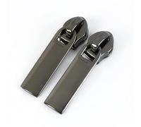 Metal Zipper Pull 10/20Pcs 3#5# Nylon Zipper Slider Garment Decor Zippers Pull Head Multiple Color Zip Heads for Bag DIY Sewing(Black,20PCS_NO3)