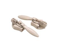 Metal Zipper Pull 10/20pcs 3# Invisible Universal Instant Fix Zipper Repair Kit Replacement for Head DIY Sewing Clothes(Color05,20pcs)