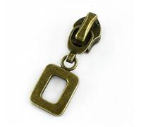 Metal Zipper Pull 5/10/20Pcs 5# Zipper Slider for Nylon Zippers Tape Bag Purse Zips Pulls Shoes Coat Zip Heads Repair Kits DIY Sewing(Bronze,10PCS_FORNYLON-NO5)