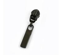 Metal Zipper Pull 5-30Pcs 5# Zipper Slider for Nylon Zippers Sewing Clothes Jacket Bags Closures Zip Puller Head Replace Repair Kit(Black,10PCS_FORNYLON-NO5)