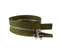 Metal Zippers for Bag Sewing, 3#, 15-70cm, Zipper Closure Jacket, Pocket Decorative Zips, Repair Kits DIY, Clothes Accessories