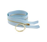 Metal Zippers for Sewing,3#,40-70cm Open-End, Zip Closure Bags Jacket, Repair Kit DIY Clothing Accessories