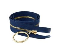 Metal Zippers for Sewing,3#,40-70cm Open-End, Zip Closure Bags Jacket, Repair Kit DIY Clothing Accessories