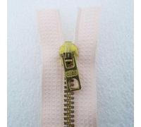 Metal Zips 4 5 6 7 8 Inch Trouser Heavy Duty Brass Closed End 41 Colours 470D, 24 13cm Baby Pink