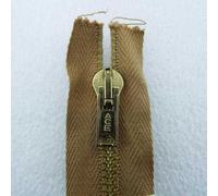 Metal Zips 4 5 6 7 8 Inch Trouser Heavy Duty Brass Closed End 41 Colours 470D, 31 10cm Beige