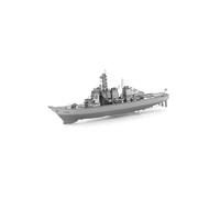 Metal Zone 3D Metal Puzzle Destroyer Warship 14.2 x 4.5 x 1.8 cm, 2000 Pieces, Adults, Classic Style, Metal Puzzle, 1 Set, 1 Count, 2000 Content