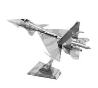 Metal Zone Sukhoi Su-34 3D Metal Puzzle Model Russian Fighter Aircraft 3D Metal Puzzle Planes 3D Metal Puzzle for Adults 13.2 x 8.6 x 6.5 cm