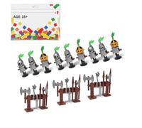 Metalakaer Weapon Set Accessory Kit, 156 Pieces Medieval Knights and Soldiers Armour Weapon Small Particle Building Block Set, Compatible with Large Brands Medieval Weapon