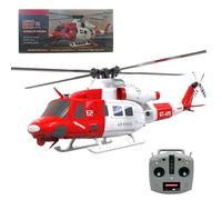 Metalakaerr Goosky E2 UH-1Y RC Helicopter with GPS, 1/35 Scale 2.4G 6CH Dual Brushless Direct Drive RC Rescue Helicopter with Lidar Positioning, Hands-free Hovering, Mode1/2 Switchable (RTF)