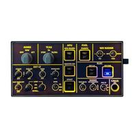 Metalakaerr Rowsfire A102 A35X/A32X mini Light OVERHEAD Panel for MSFS 2020/2024 - Compatible with Multiple Aircraft Types- Windows Home Cockpit, Plug-and-play (Backlit Edition)