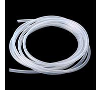 Metaland Silicone Tubing, 1/8" ID x 3/16" OD, 16 Feet Length, Food Grade, High Temp, White, 1 PCS