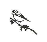 METALBIRD - Blue Tit - Outdoor Garden Ornaments in Corten Steel - Metal Art Proudly Made in Britain