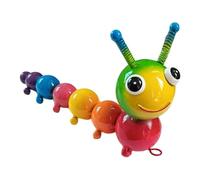 metalGarden Animals Colourful Spring Antennae Caterpillar Compact Design that Saves Space, Allowing You to Arrange Charming Animal Figures In Beds Or On Shelves Without Crowding. Its Space-efficie