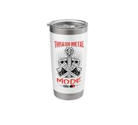 Metalhead Art for Trash Metal Fan Stainless Steel Insulated Tumbler