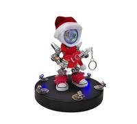 Metalkitor 3D Metal Puzzles for Adults, Santa Mecha Po Model Kit - Executive Desk Ornament - Steampunk DIY Crafts - Assembly Brain Teaser - Perfect Room Decor, 366+ PCS(with Base)