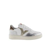 Metallic animal print trainers for women Victoria Madrid Blanc 39