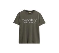 Metallic casual women's T-shirt Superdry Venue Noir 2XS