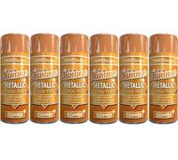 Metallic Copper Spray Paint 200ml Multipurpose Use Spray For Metal, Wooden Furniture, Interior & Exterior Decoration, Long-Lasting, Shimmering Finish (6)