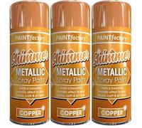 Metallic Copper Spray Paint 200ml Multipurpose Use Spray For Metal, Wooden Furniture, Interior & Exterior Decoration, Long-Lasting, Shimmering Finish (3)