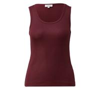Metallic Effect Ribbed Tank Top Women s.Oliver Rouge 46