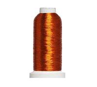 Metallic Embroidery Threads (2000 Meters, Copper)