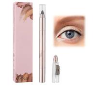 Metallic Eyeshadow Pencil,Smudge-Proof Eye Makeup,Soft-Glide Formula,Waterproof,Long Lasting Formula,Create Glitter Eye Contour Makeup(Shimmer Golden Rose)