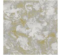 Metallic Glitter Liquid Marble Yellow Wallpaper - Washable Paste The Paper Textured - 10.05m x 53cm Roll - Feature Statement Wall - Contemporary Modern Versatile - Bedroom Living Room Lounge
