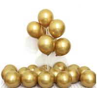 Metallic Gold Balloons 60PCS 12inch Balloon Gold Helium Balloons Gold Balloon Arch Kit Gold Latex Balloons Party Balloons for Birthday Party Wedding Graduation Anniversary Decorations