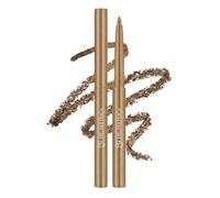 Metallic Gold Champagne Nude Eyeliner Pencil - Fine Tip, Waterproof, Smudge-Proof Sparkling Gel Formula for Precise Lines, Winged Looks & Inner Corner Highlight, Long-Wearing, Glittery