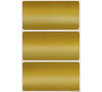Metallic Gold Gift Tag Stickers 10cm x 5cm Name Labels Identification Sticker (102 mm x 51 mm)- 150 Pack by Royal Green