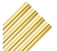 Metallic Gold Gift Wrap Paper - 4 Pack 3M Rolls Foil Effect - Wedding Birthday Christmas Wrapping Paper by Karrma Ltd
