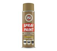 Metallic Gold Multi-Purpose Aerosol Spray Paint 200ml (1 Pack)