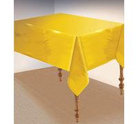 Metallic Gold Table Cover (135 x 270 cm) 1 Pc. - Durable & Elegant Design, Perfect for Parties, Weddings, Events, Celebrations, & More Halloween Halloween