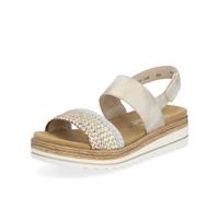 Metallic Hook & Loop Sandals for Women | Remonte D0Q56-90