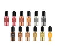 Metallic Ink Set Epoxy Resin Pigment Color Dye Colorant for Acrylic Painting 12 Colors 10ml