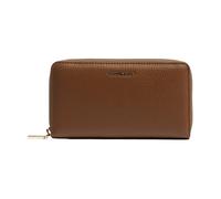 Coccinelle Metallic Soft Wallet Leather Grained Leather Cognac Brown