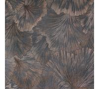 Erismann Luxurious Leaf Wallpaper Metallic Exotic Textured Vinyl Grey 10373-47