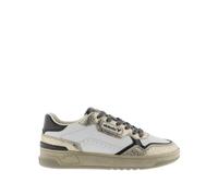 Metallic leather-effect trainers for women Victoria C80 Beige 41