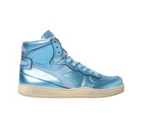Metallic Leather Heritage Sneaker - female - Diadora - Sneakers - Blue - 4 UK - Shoes 4 UK
