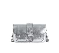 Metallic Leather Kate Wallet with Chain - female - Zadig & Voltaire - Shoulder Bags - Gray - ONE SIZE - Bags ONE SIZE