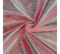 Metallic Leatherette Fabric Sold by The Yard Shiny Faux Leather Crafting Soft Faux Leather Fabric for Home Upholstery Bags Wallets Making, Solid Pink