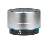 Metallic LED Bluetooth Speaker Silver