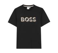 Metallic Logo T-Shirt - unisex - Boss - Kids Short Sleeve T-Shirts - Black - 12 Y - Kids 12 Y