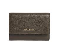 Metallic Medium Wallet - female - Coccinelle - Wallets & Cardholders - Green - ONE SIZE - Accessories ONE SIZE