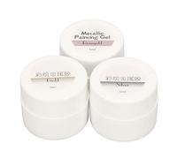 Metallic Nail Art Wire Drawing Gel - 3 Vibrant Colors for Exquisite Line Pulling and Nail Designs | Easy Application with Silky Texture for Salon and Home Use