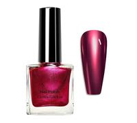 Metallic Nail Polish - Shiny Purple Metal Nail Varnish - Magic Lacquer Mirror Gloss No Uv Needed & Quick Dry Nail Polish - Chrome nail polish For Women And Girls Diy At Home Manicure Gift