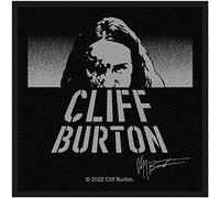 Metallic Patch # 78 Down of Cliff Burton 10 x 10 cm Patch Badge