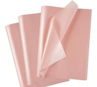 Metallic Pearlescent Pale Pink Tissue Paper, 60 Sheets 35 x 50cm Shiny Pastel Pink Tissue Paper for Gift Bags Wrapping Gifts Crafts Packaging Birthday Wedding Bridal Shower and DIY Craft Decor
